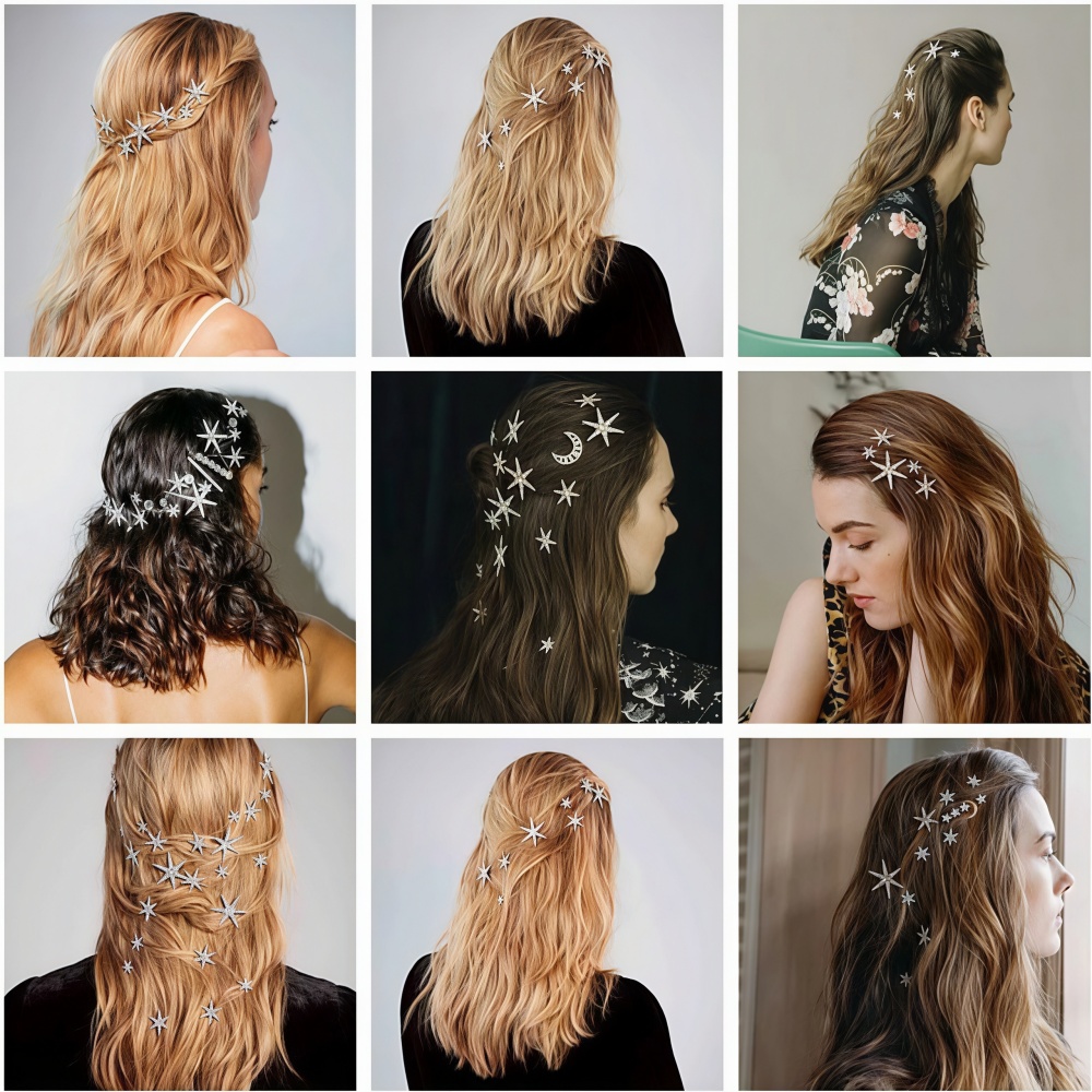 Crystal Star Hair Clip Pins Fo – Wedding Supply Store Bewertung und Preis