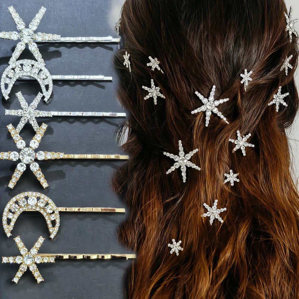 Crystal Star Hair Clip Pins Fo – Wedding Supply Store Bewertung und Preis