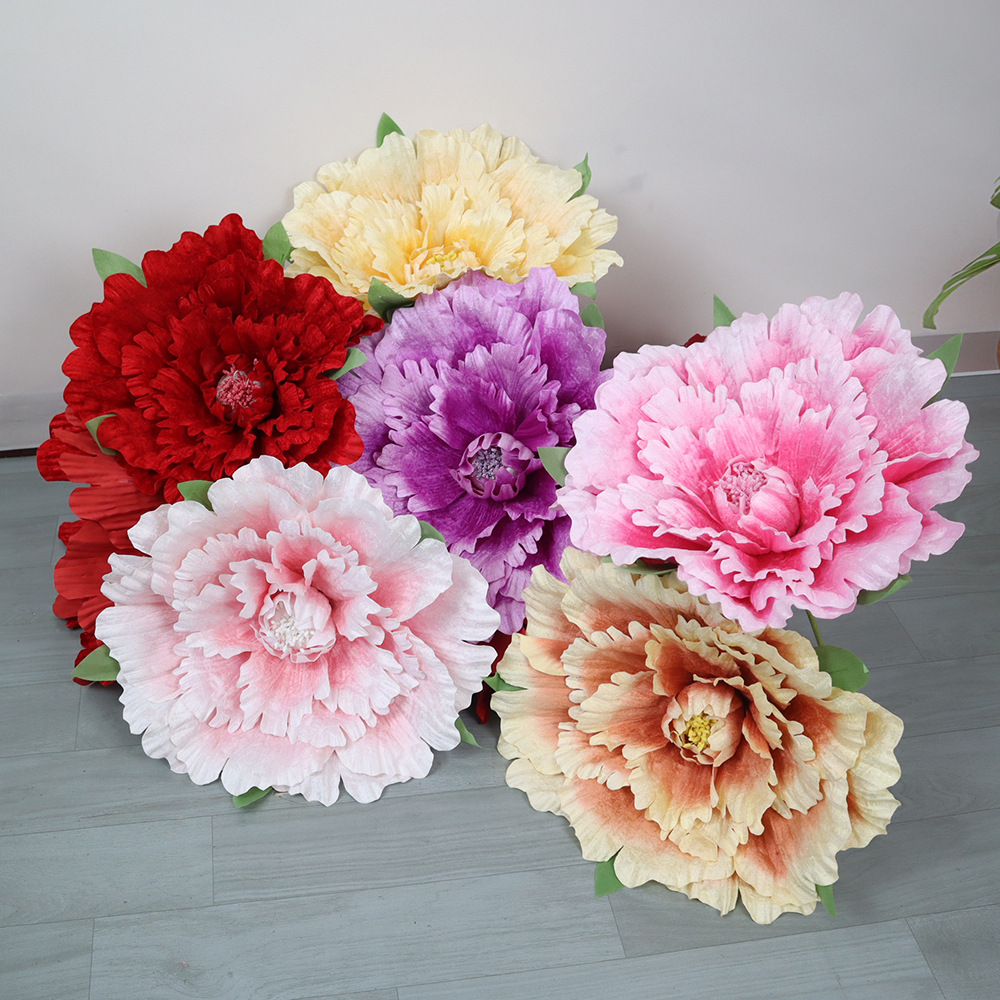 30-80cm Giant Velvet Peony Flo – Wedding Supply Bulk Bewertung und Preis