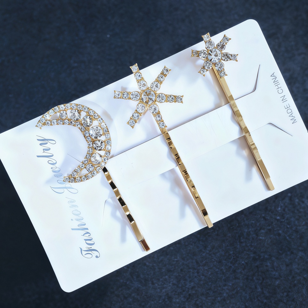 3Pcs/set Crystal Side Hair Cli – Wedding Supply Store Bewertung und Preis