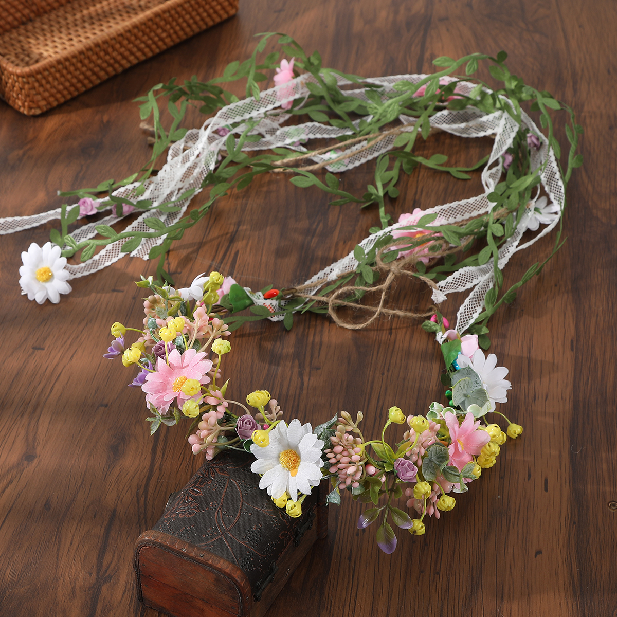 Retro Bohemia Flower Hair Crow – Wedding Supply Store Bewertung und Preis