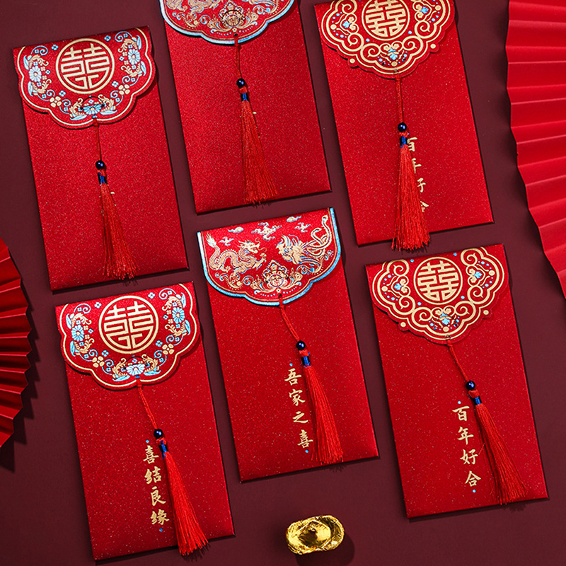 10pcs Traditional Chinese Wedd – Wedding Envelopes Bewertung und Preis