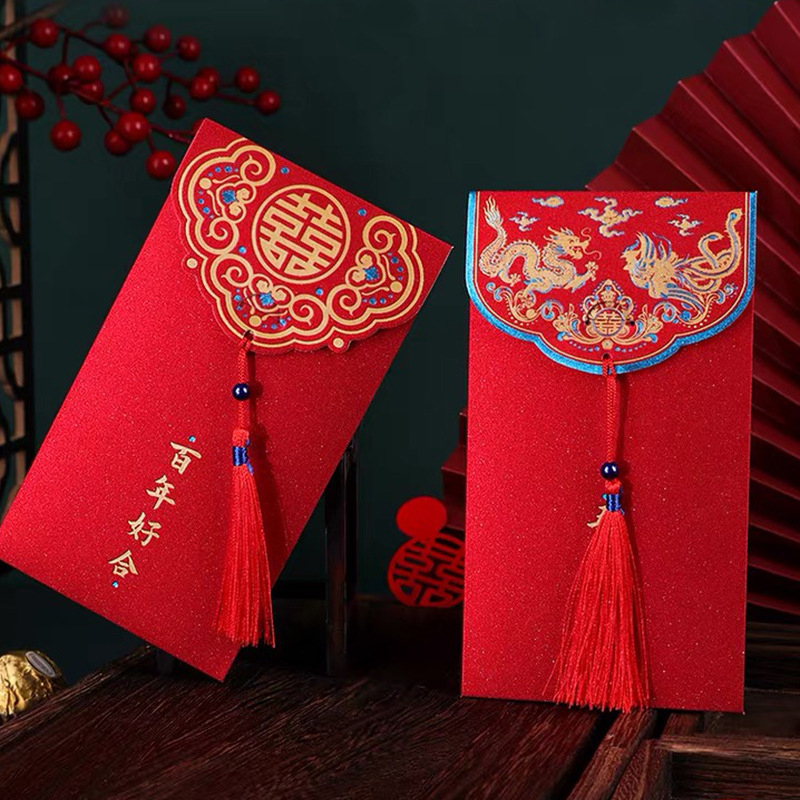 10pcs Traditional Chinese Wedd – Wedding Envelopes Bewertung und Preis