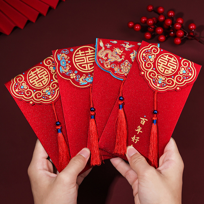 10pcs Traditional Chinese Wedd – Wedding Envelopes Bewertung und Preis