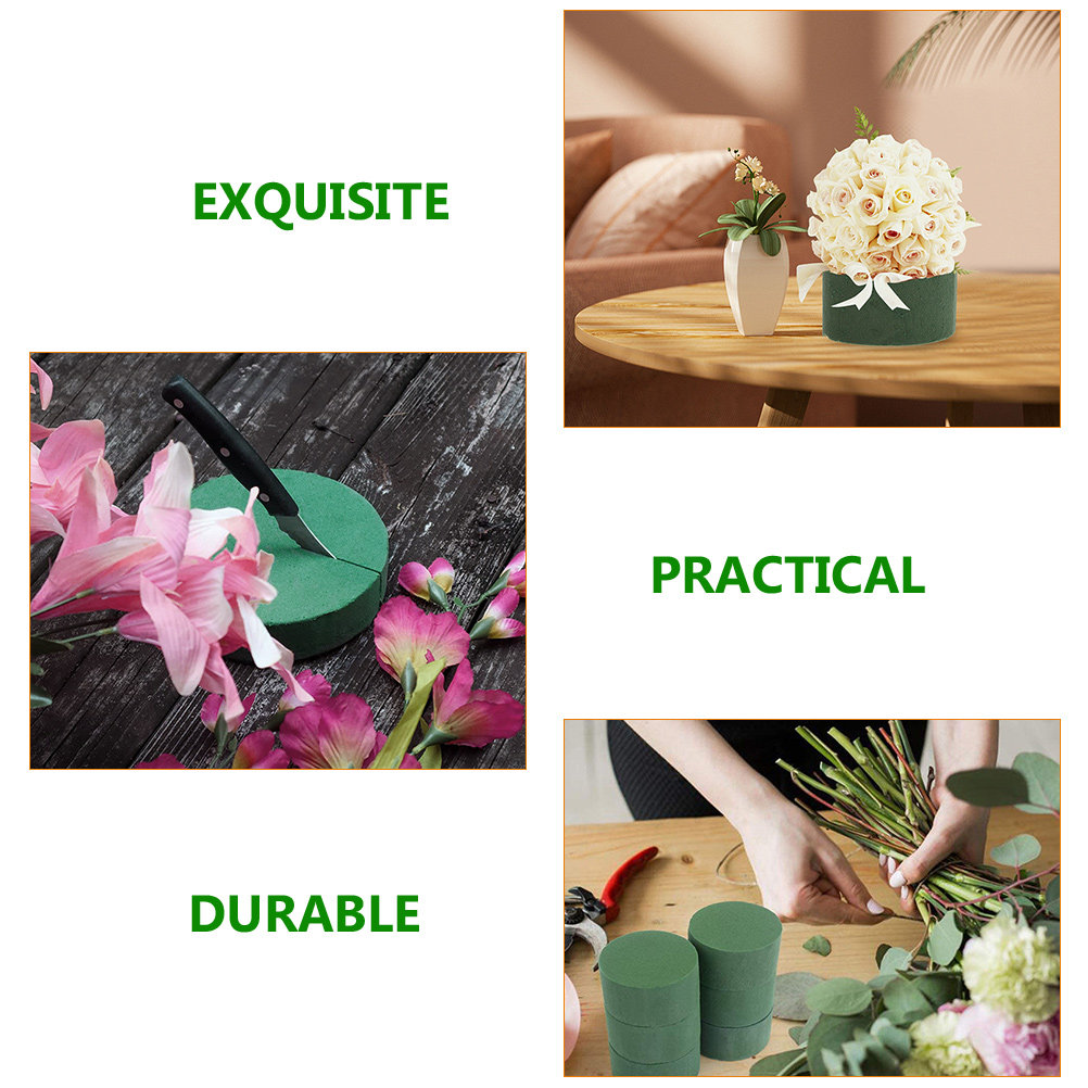 10Pcs Round Flower Mud Floral  – Wedding Water Supply Bewertung und Preis