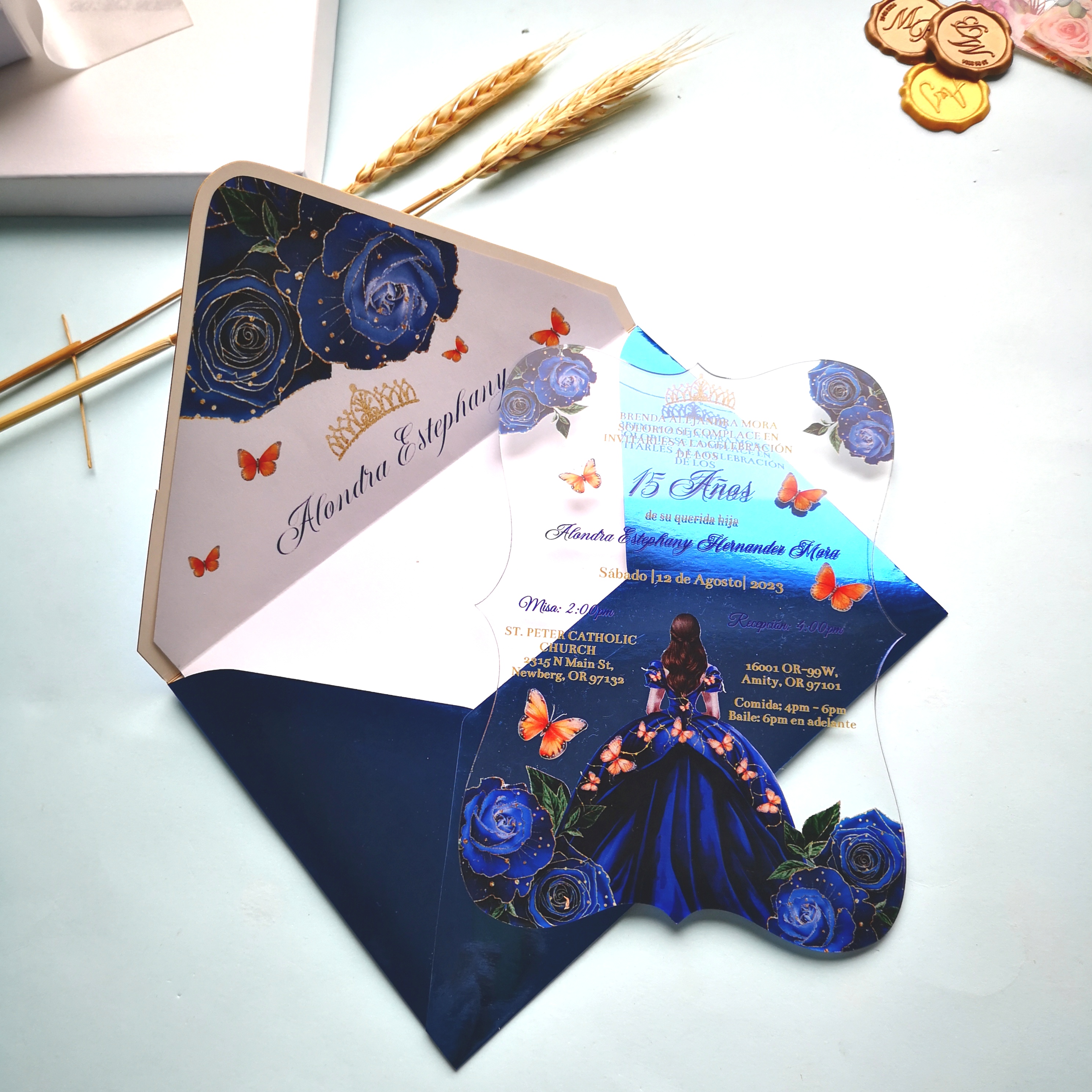 Clear Acrylic Invitation for S – Wedding Supply Business Bewertung und Preis