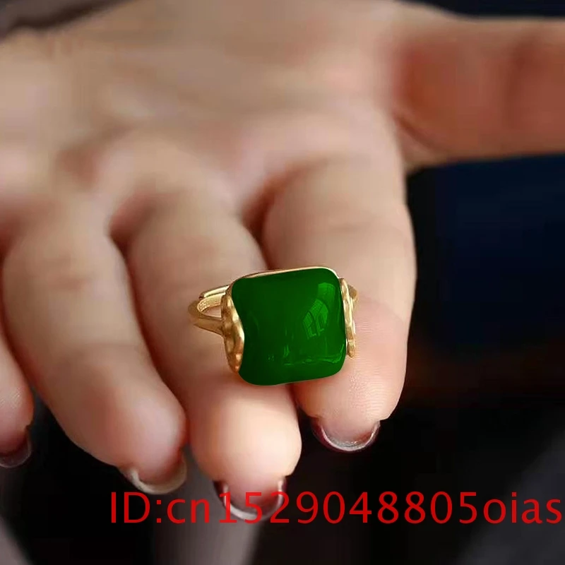 Natural Hetian Jade Ring Fashi – Wedding Zone Bewertung und Preis